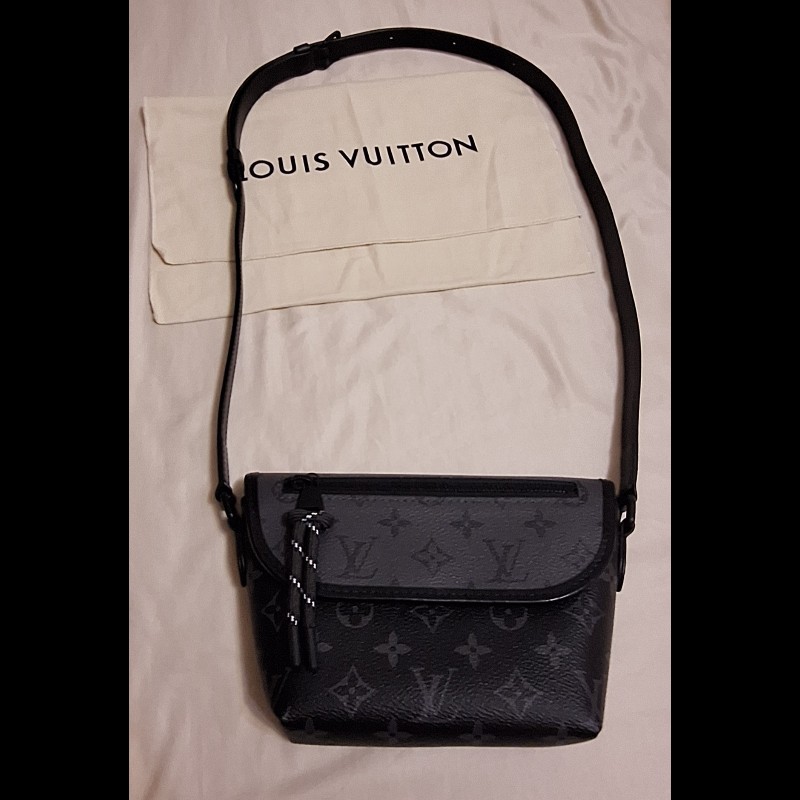 Louis Vuitton LV Pulse 黑色 Monogram Eclipse｜近全新｜全配-17