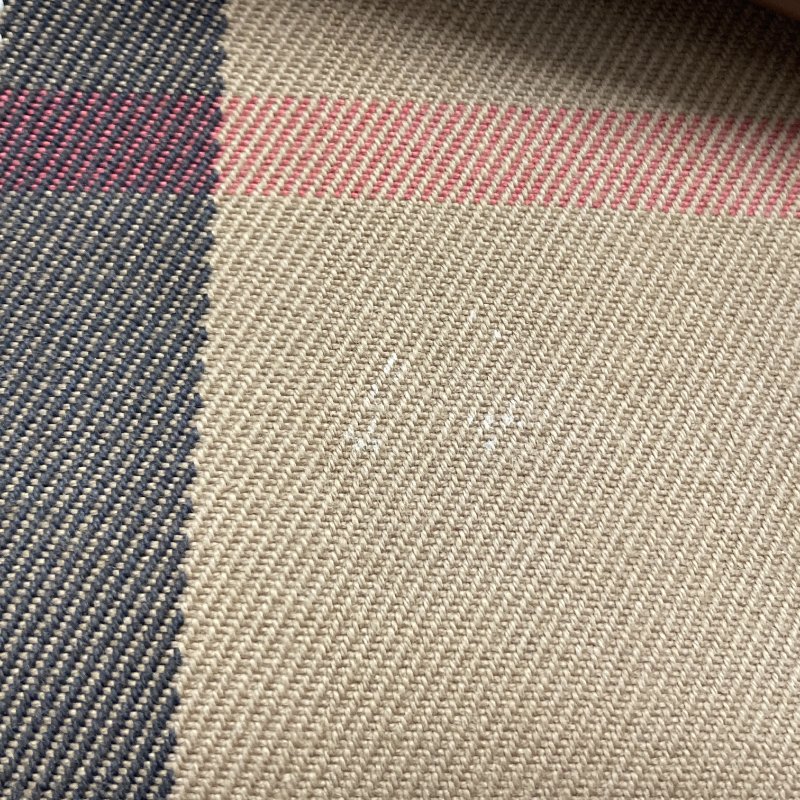 BURBERRY 巴寶莉 Small Macken 棉麻 牛皮 肩背包 棕色格紋 金釦-16