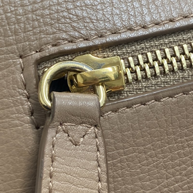 BURBERRY 巴寶莉 Small Macken 棉麻 牛皮 肩背包 棕色格紋 金釦-17