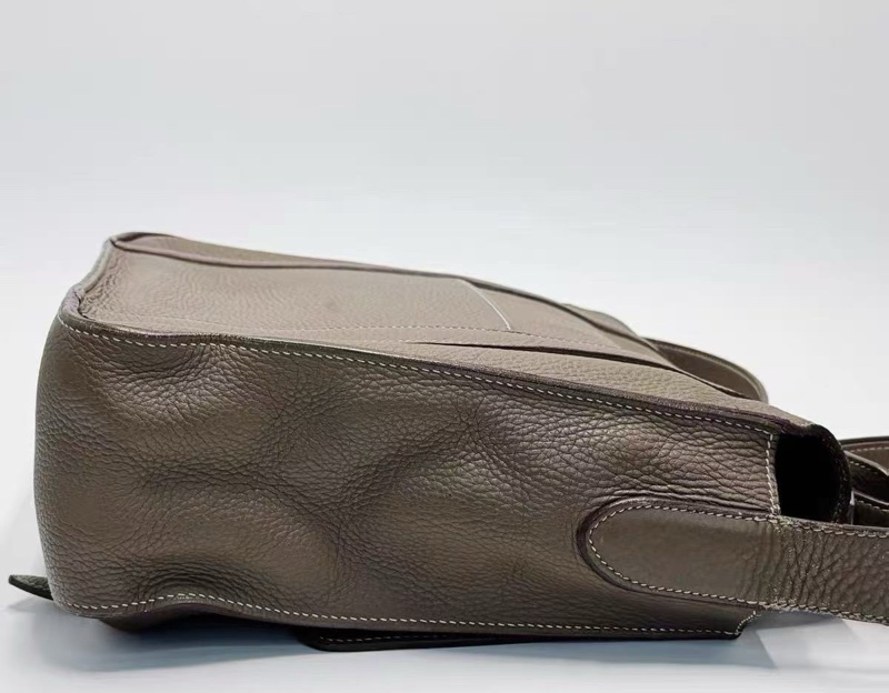 Hermes Steve34大象灰 經典雙扣Bag 罕見五角🌟🌟刻印-27