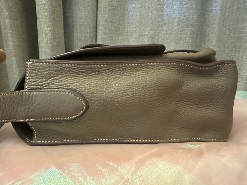 Hermes Steve34大象灰 經典雙扣Bag 罕見五角🌟🌟刻印-31