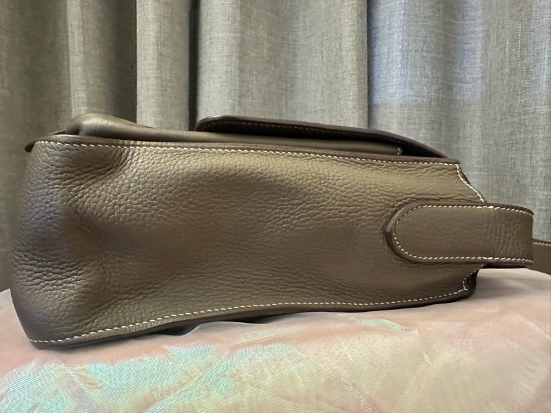 Hermes Steve34大象灰 經典雙扣Bag 罕見五角🌟🌟刻印-33