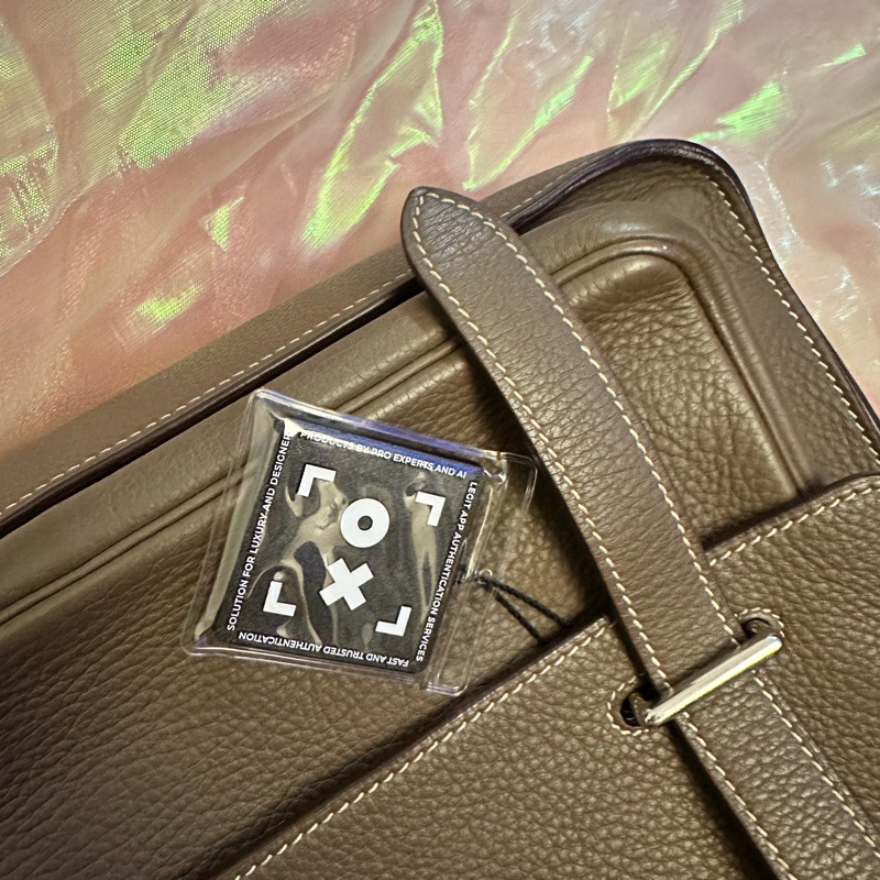 Hermes Steve34大象灰 經典雙扣Bag 罕見五角🌟🌟刻印-52