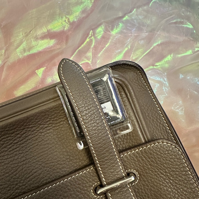 Hermes Steve34大象灰 經典雙扣Bag 罕見五角🌟🌟刻印-53