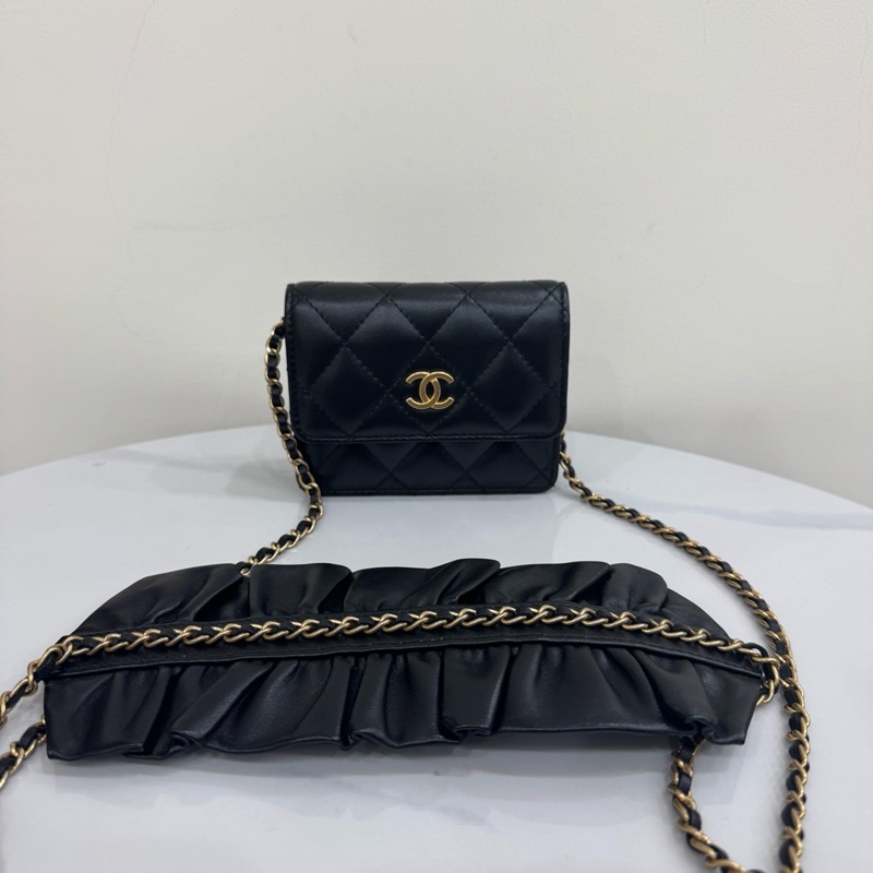 JK國際二手精品✨Chanel荷葉小包-0