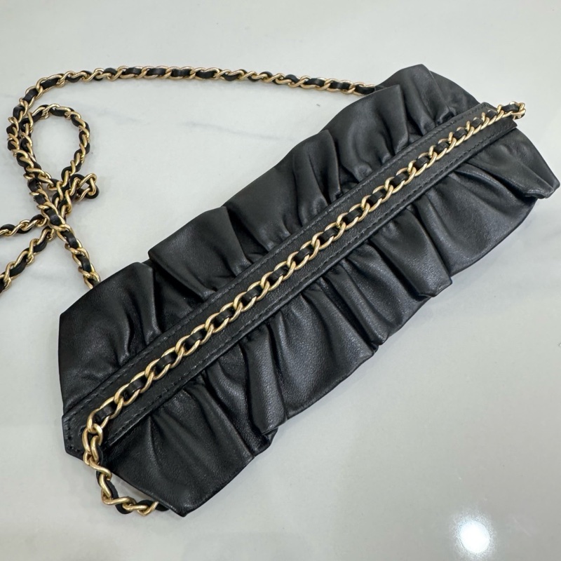 JK國際二手精品✨Chanel荷葉小包-16