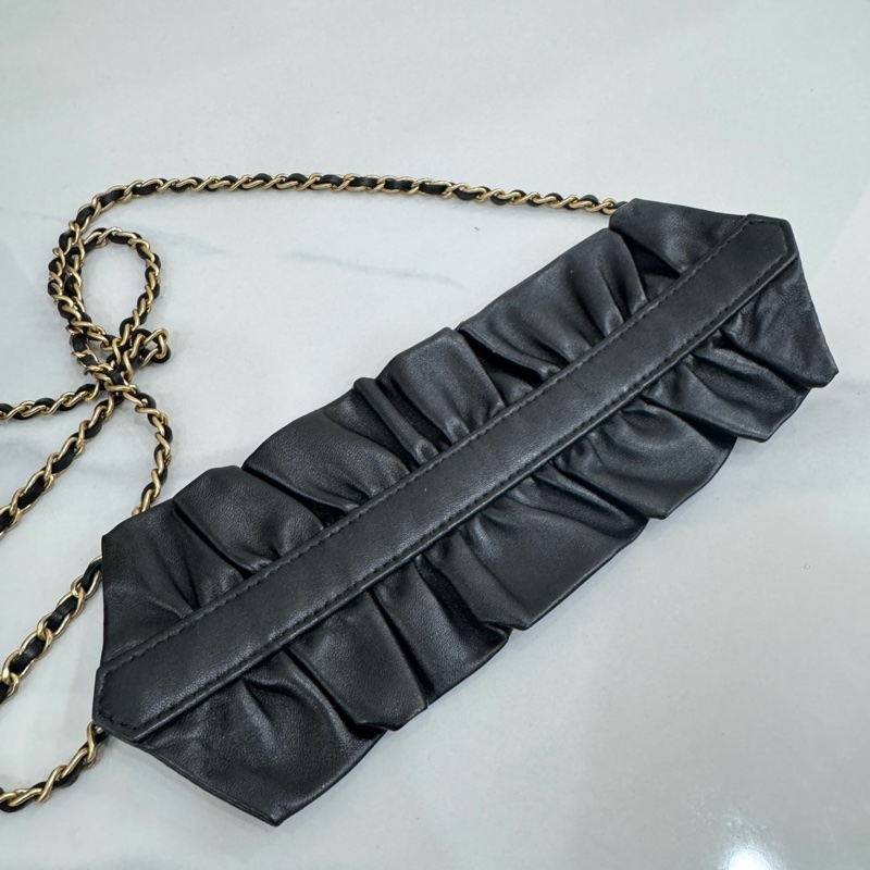 JK國際二手精品✨Chanel荷葉小包-17