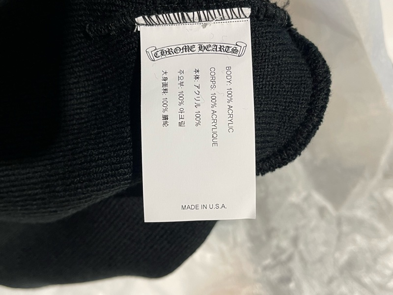 Chrome Hearts CH Logo Beanie 毛帽 克羅心-8