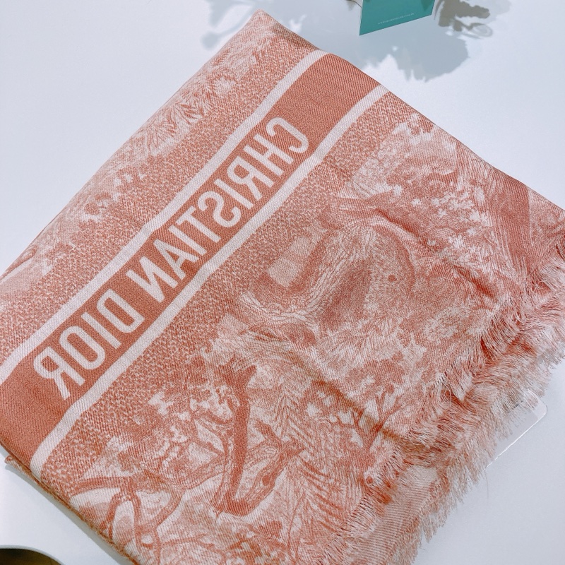 TW4585 CHRISTIAN DIOR 迪奧動物圖案140x140cm方巾140 X 140CM TOILE DE JOUY SAUVAGE SHAWL SCARF WOOL X SILK-1