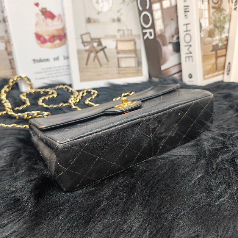 Chanel Vintage CF 黑金 12開-2