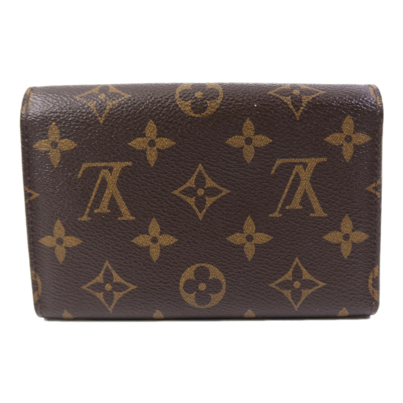 LOUIS VUITTON Monogram Sarah Compact Wallet金扣錢包-1