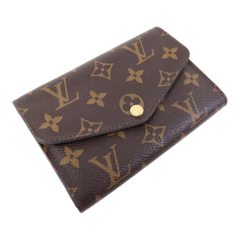 LOUIS VUITTON Monogram Sarah Compact Wallet金扣錢包-2