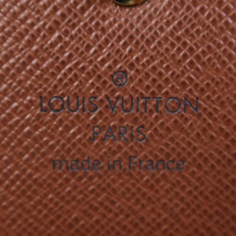 LOUIS VUITTON Monogram Sarah Compact Wallet金扣錢包-6