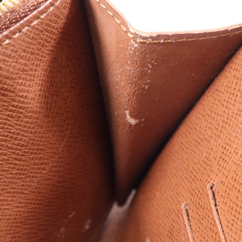 LOUIS VUITTON Monogram Sarah Compact Wallet金扣錢包-8