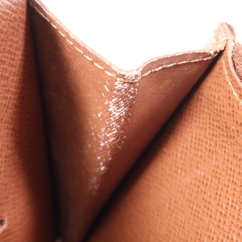 LOUIS VUITTON Monogram Sarah Compact Wallet金扣錢包-9