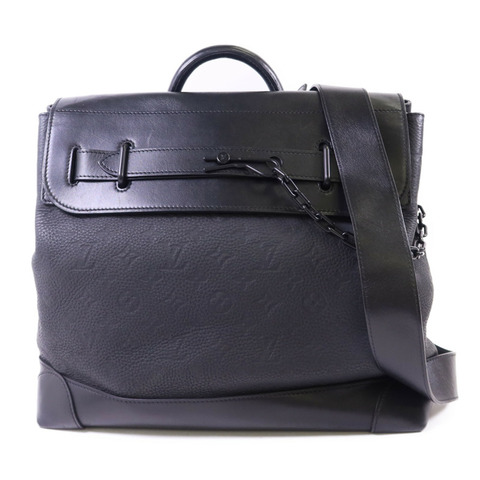 LOUIS VUITTON Taurillon Steamer PM手挽肩背兩用袋