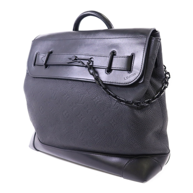 LOUIS VUITTON Taurillon Steamer PM手挽肩背兩用袋-1