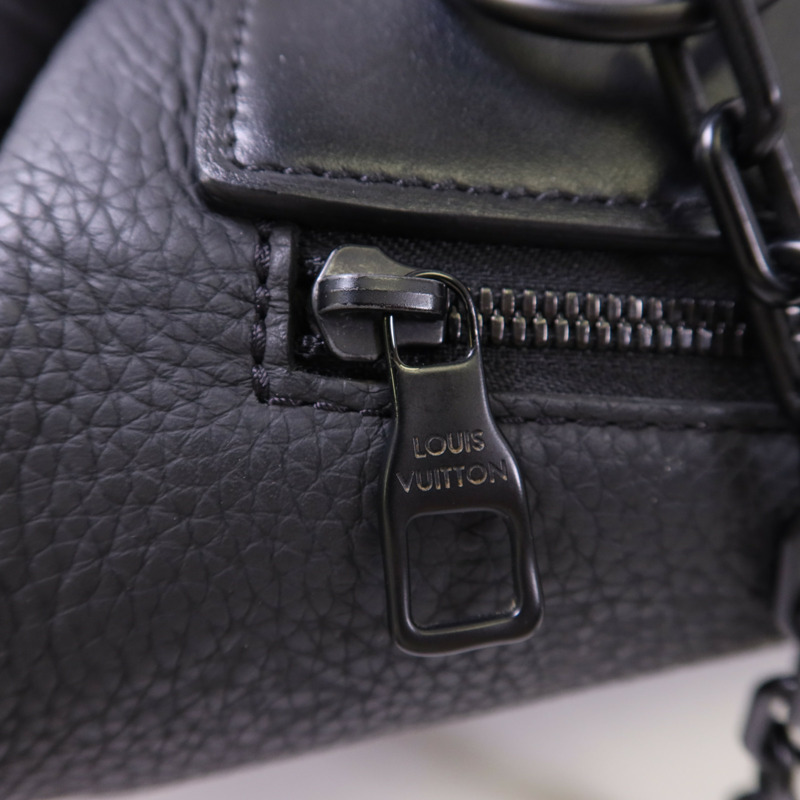 LOUIS VUITTON Taurillon Steamer PM手挽肩背兩用袋-8