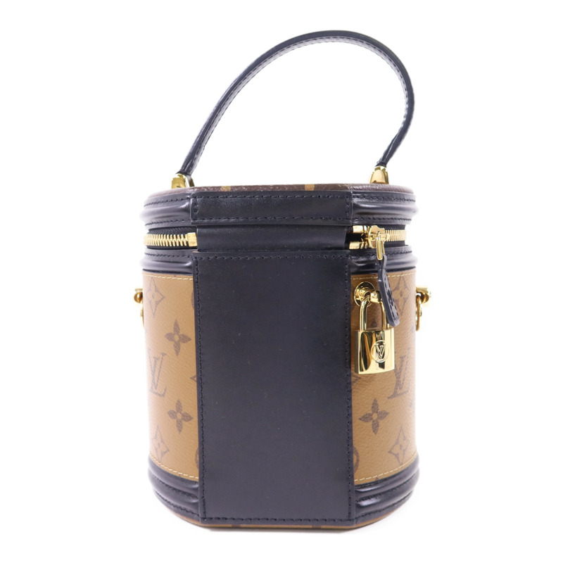 LOUIS VUITTON Monogram Reverse Cannes金扣手挽肩背兩用袋-2