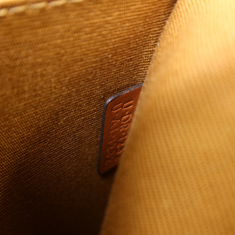 CELINE 塗層帆布Folco金扣肩背袋-7