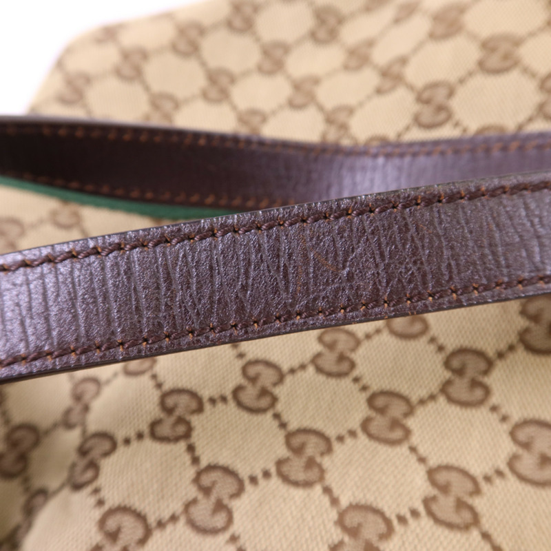 GUCCI 帆布Tote Bag金扣手挽袋-16