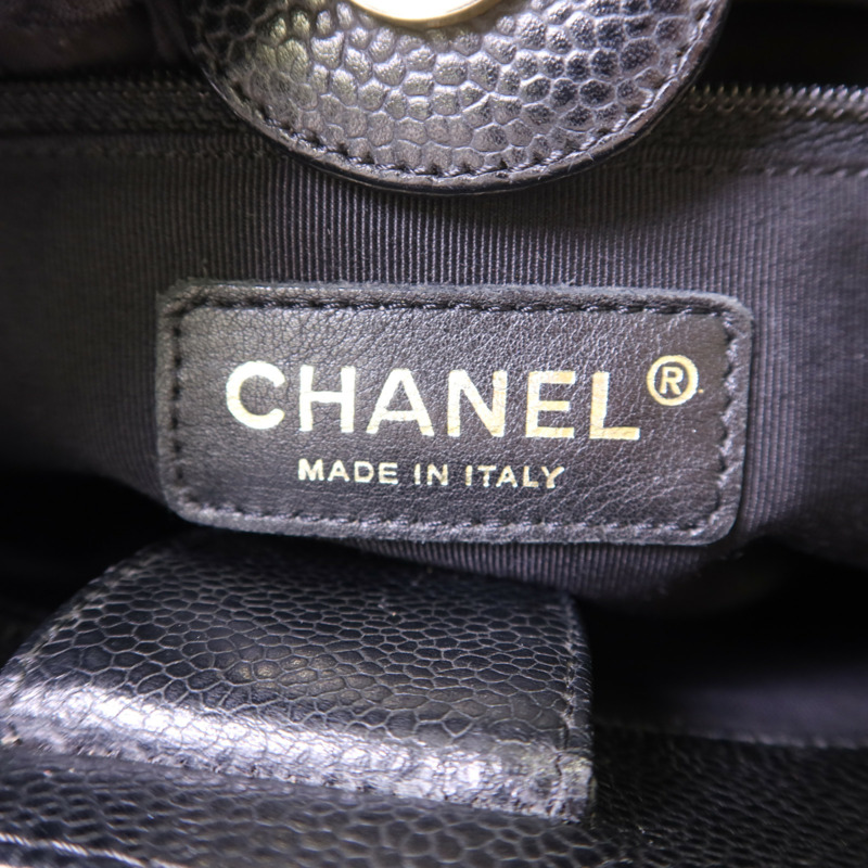 CHANEL 牛皮皮革PST Petit Shopping Tote金扣肩背袋-6