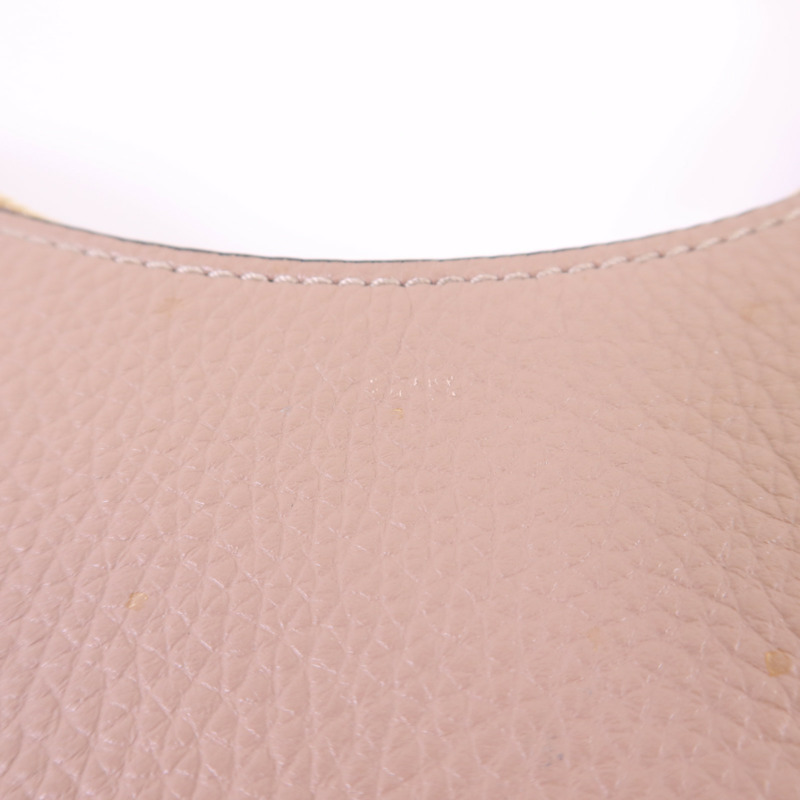 Valentino 牛皮皮革Mini Rockstud Hobo Bag金扣肩背袋-15