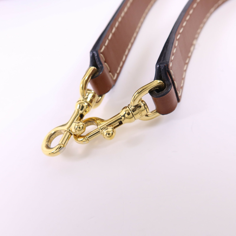 LOEWE 牛皮皮革Mini Gate金扣手挽肩背兩用袋-9