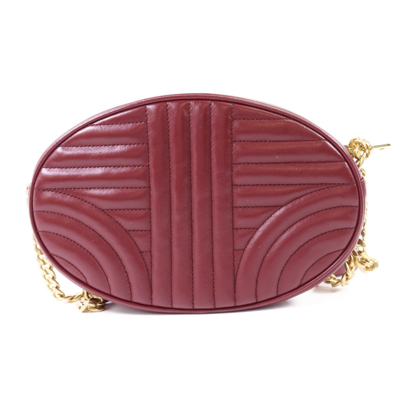 PRADA 牛皮皮革Shoulder Bag金扣肩背袋-1