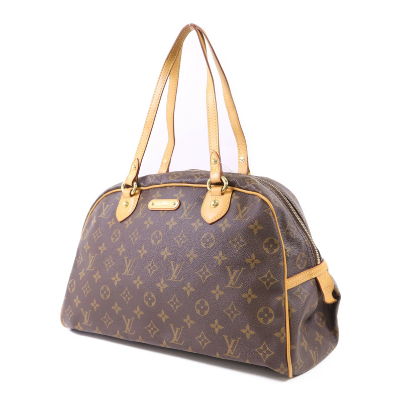 LOUIS VUITTON Monogram Montorgueil GM金扣肩背袋-2