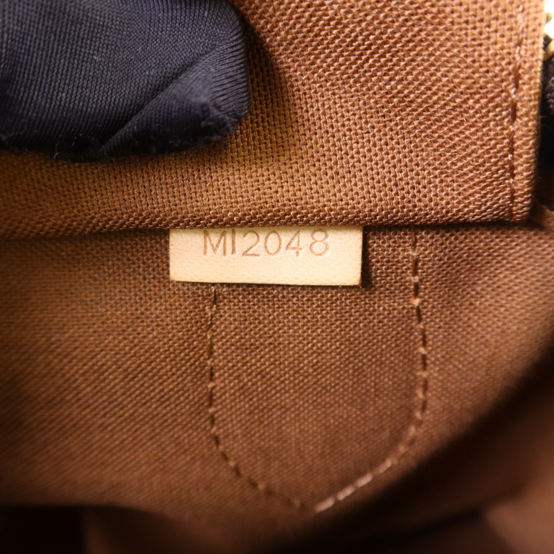 LOUIS VUITTON Monogram Montorgueil GM金扣肩背袋-7