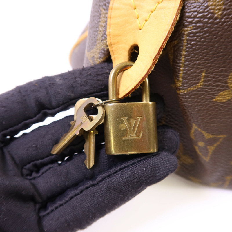 LOUIS VUITTON Monogram Montorgueil GM金扣肩背袋-10
