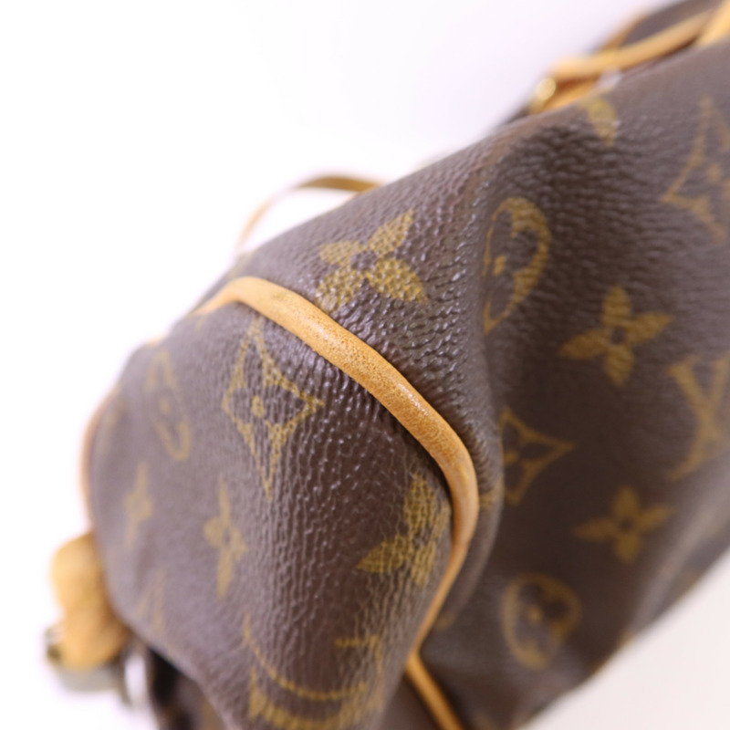 LOUIS VUITTON Monogram Montorgueil GM金扣肩背袋-13