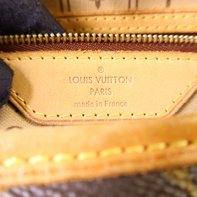 LOUIS VUITTON Monogram Neverfull GM Tote Bag金扣肩背袋-6