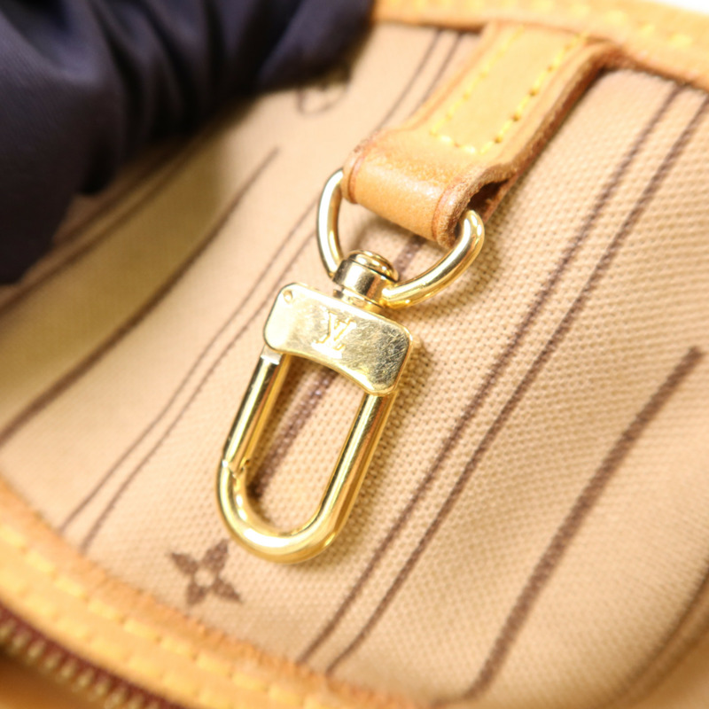 LOUIS VUITTON Monogram Neverfull GM Tote Bag金扣肩背袋-8