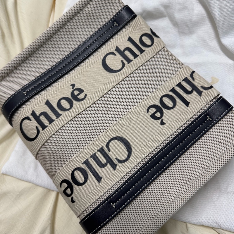 Chloe小號手提托特包-5
