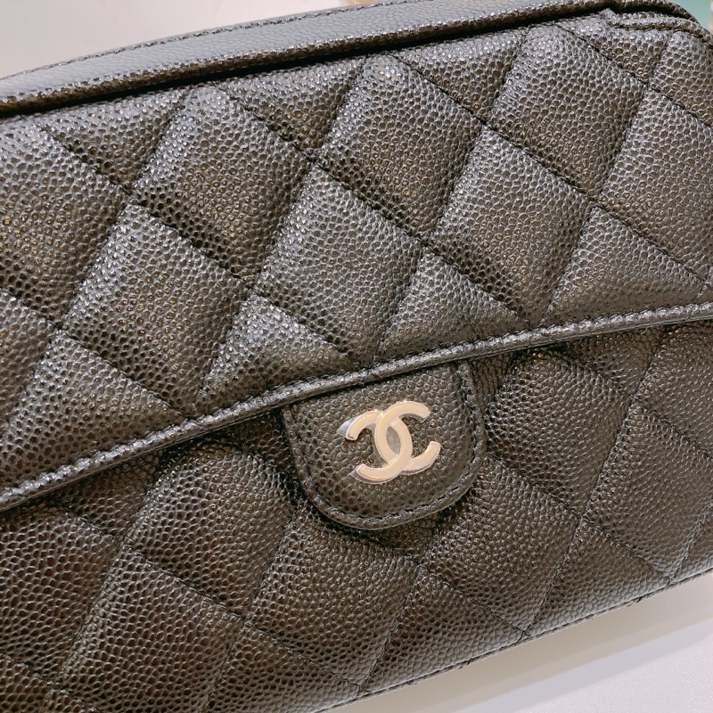 TW4587 CHANEL 香奈兒經典菱格迷你相機鏈帶包包TIMELESS CAMERA CHAIN BAG CAVIAR-5