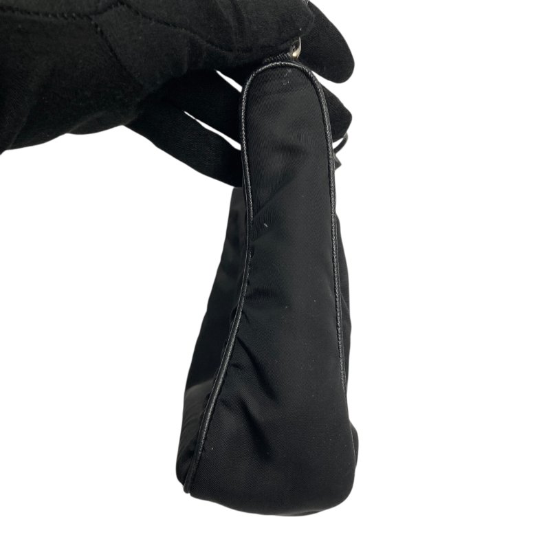 PRADA 普拉達 Prada 1N204M Re-Edition 2005 再生尼龍 肩背包 黑色 銀釦-2