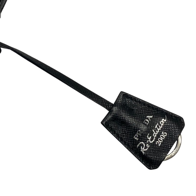PRADA 普拉達 Prada 1N204M Re-Edition 2005 再生尼龍 肩背包 黑色 銀釦-19