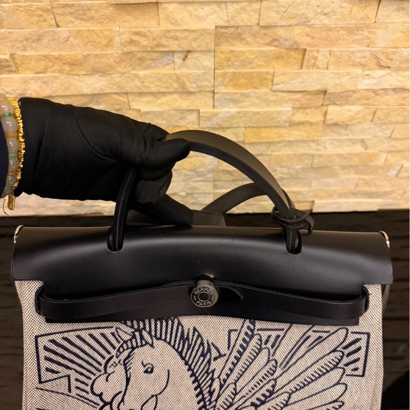 愛馬仕herbag31限量款飛馬子母包Y刻-18