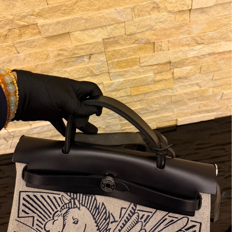 愛馬仕herbag31限量款飛馬子母包Y刻-45