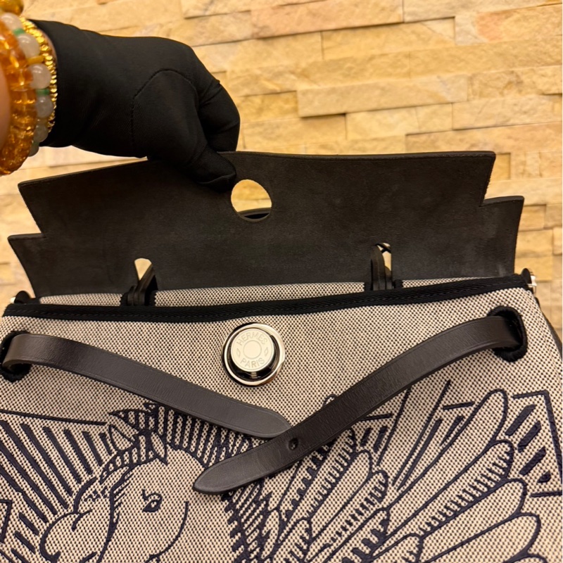 愛馬仕herbag31限量款飛馬子母包Y刻-50