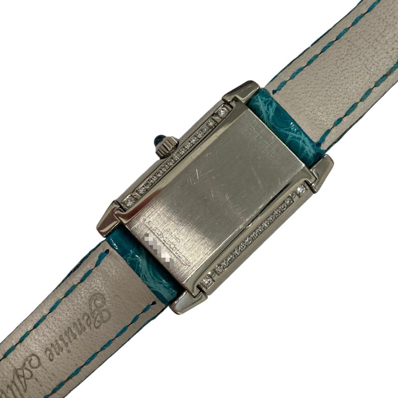 JAEGER-LECOULTRE 翻轉系列 白K金 鑲鑽-2