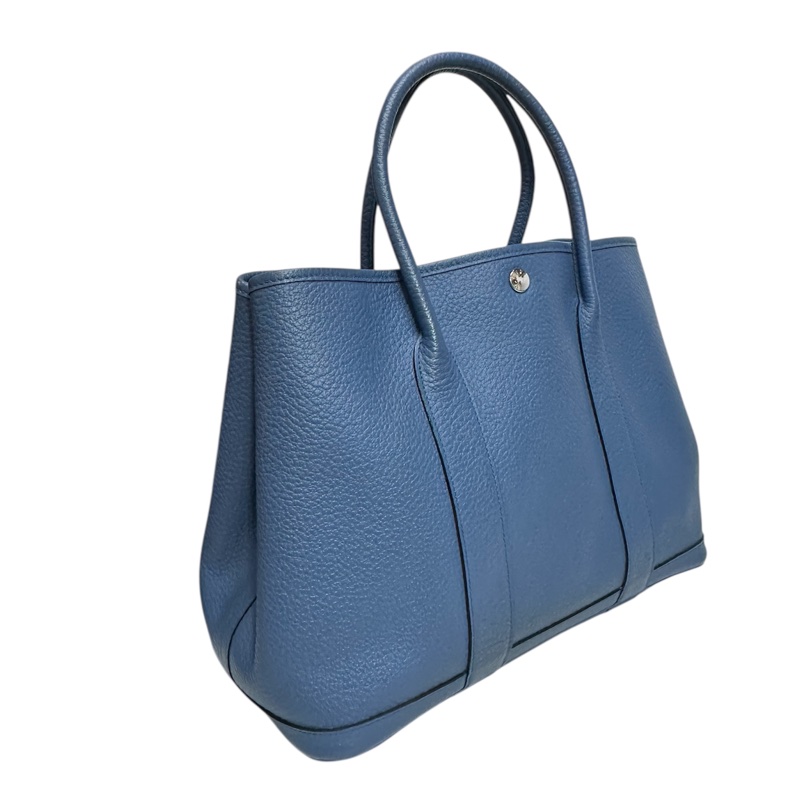 Hermès Garden Party 36 CKR2 Bleu Agate 藍瑪瑙-1