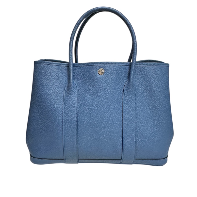 Hermès Garden Party 36 CKR2 Bleu Agate 藍瑪瑙-6
