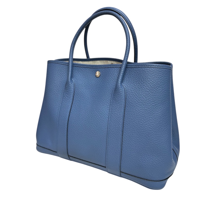 Hermès Garden Party 36 CKR2 Bleu Agate 藍瑪瑙-10