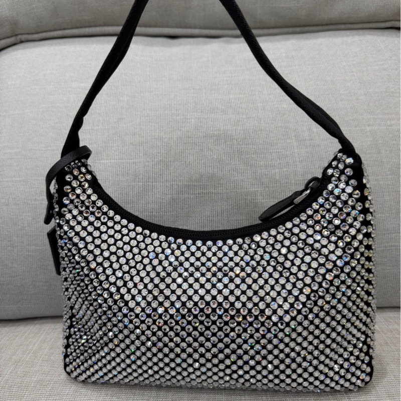 普拉達 PRADA 滿鑽HOBO-7