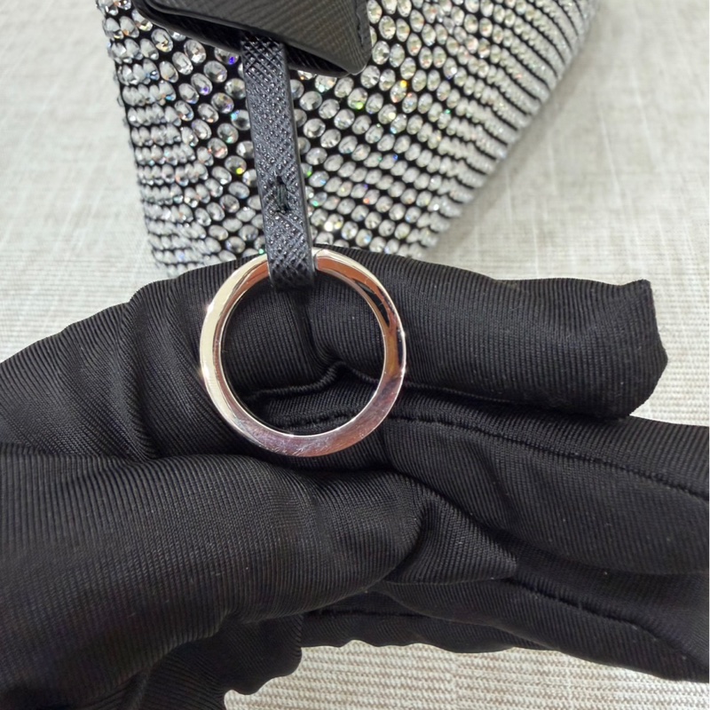 普拉達 PRADA 滿鑽HOBO-21