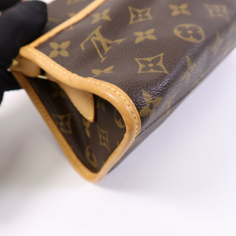 LOUIS VUITTON Monogram Popincourt Long金扣肩背袋-7