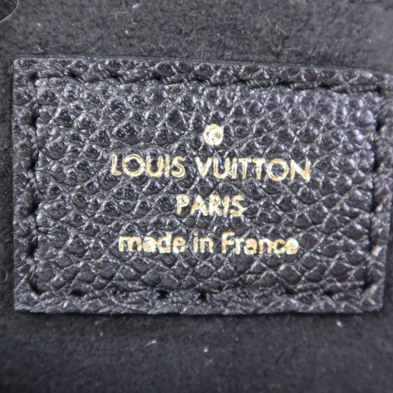 LOUIS VUITTON Monogram Empreinte Petit Sac Plat Bag金扣手挽肩背兩用袋-10